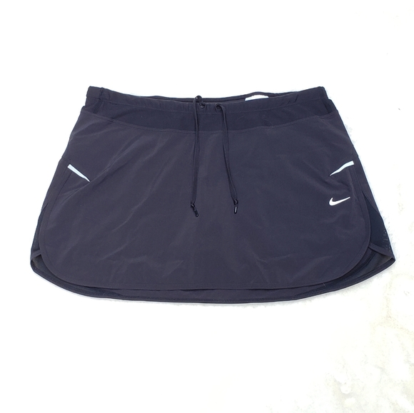Nike Dri Fit Black Golf Skirt